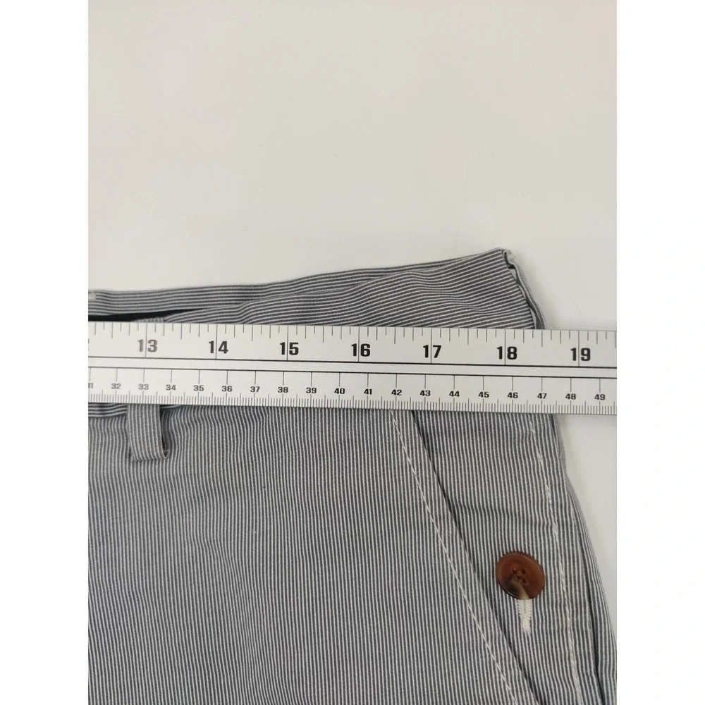 French Connection Men's Striped Tailored Shorts Size 36 Casual‎ Business
